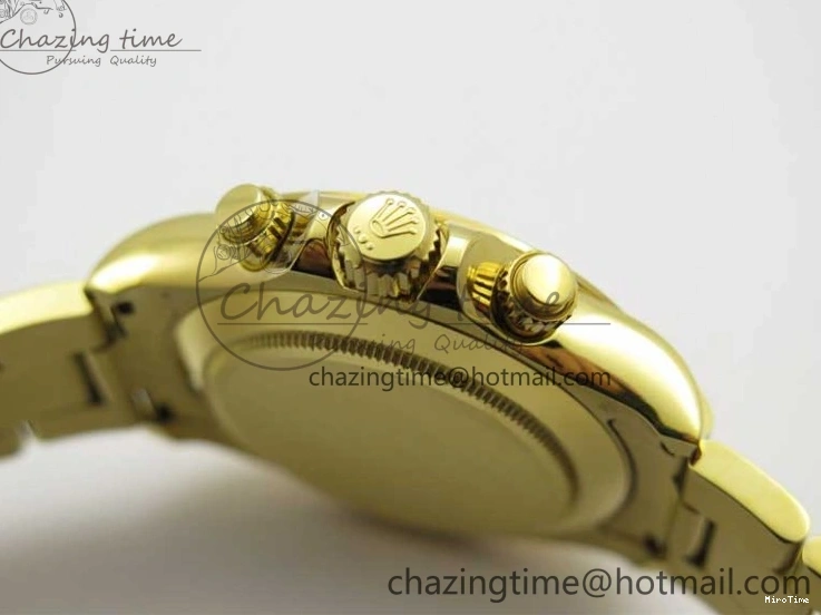 MiroTime 0302 Minimalist Daytona YG KKF 1:1 Best Edition 904L Steel Green Dial on YG Bracelet A 2451